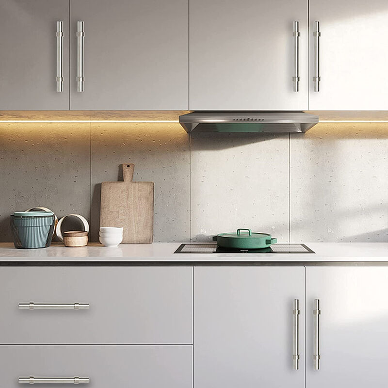 Confezione Da 10 Maniglie E Pomelli Per Cassetti Per Mobili Da Cucina Mobili Per Camera Da Letto Maniglie Per Cassetti Distanza Dal Centro Del Processo Di Sabbiatura 224 Mm Nero 85667759