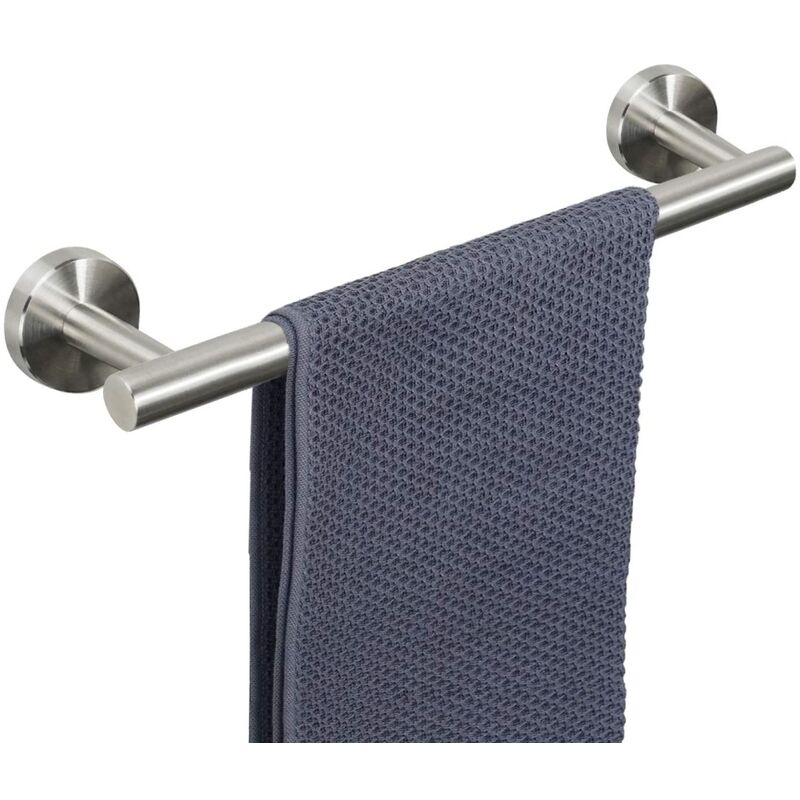 TQKAG Portasciugamani Quadrato In Acciaio Inox Spazzolato Per Bagno – A Parete