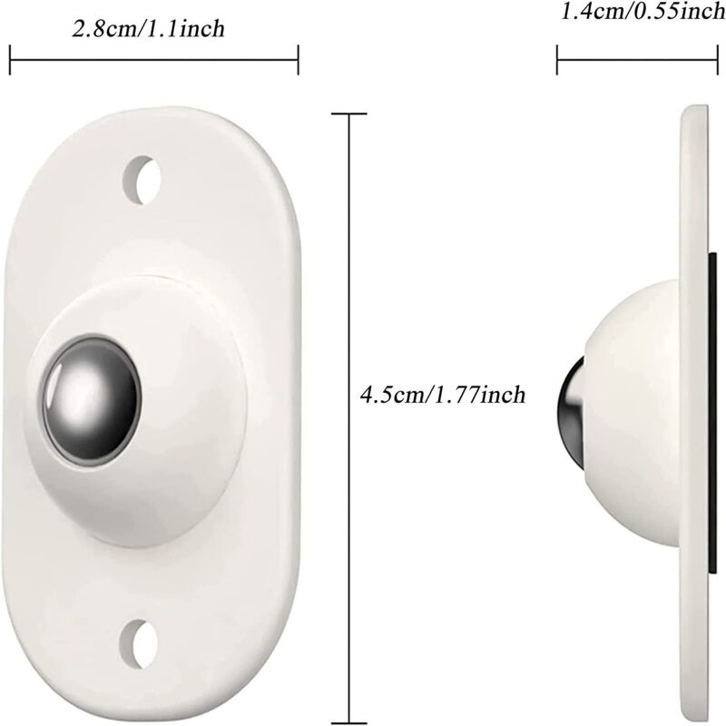 4 Pezzi Ruote a Sfera per Mobili, Ruote Girevoli Rotanti a 360°, Rotelle  autoadesive Mini Girevole Ruote, Ruote mobili, Rotelle per Spostare Mobili,  Per Dispositivo Trasferimento, Mobili, Macchine : : Casa e cucina