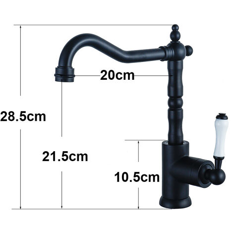 Rubinetto da cucina pieghevole, rubinetto per acqua calda e fredda per