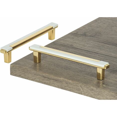 Maniglie Per Mobili Cucina 10 Pezzi - Nero, Distanza Fori 96mm, Acciaio Zincato - Foto 8