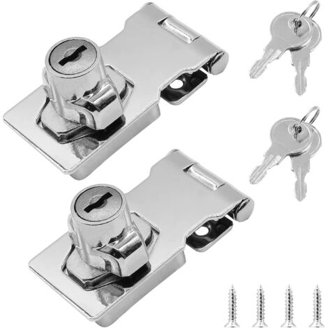 Scatola Per Armadio Con Serratura In Acciaio Inox 304 201 Steel Zinc Plated Lock Cabinet Box Hasp Spring Load Toggle Latch Ysuirhihhg - Foto 5