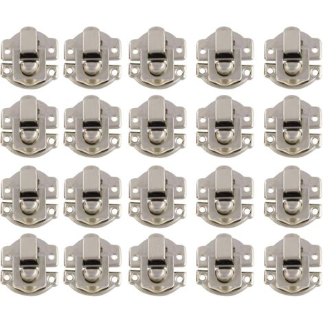 2 Pezzi Scatola Chiusura A Scatto Gioielli Scatola Di Legno - Foto 3