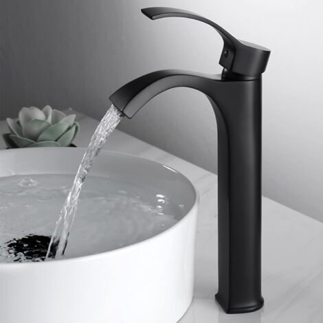 RUBINETTO CASCATA Bagno Miscelatore Lavabo OTTONE Monocomando - Foto 10
