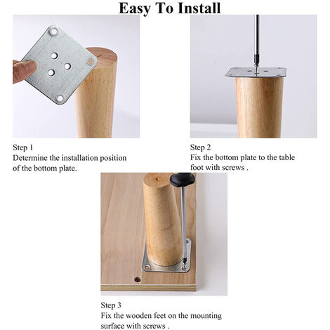 Gambe Tavolo A Forcina VEVOR - 4 Pezzi 710mm - Acciaio Portata 408kg - Regolabili Per Scrivanie - Foto 12