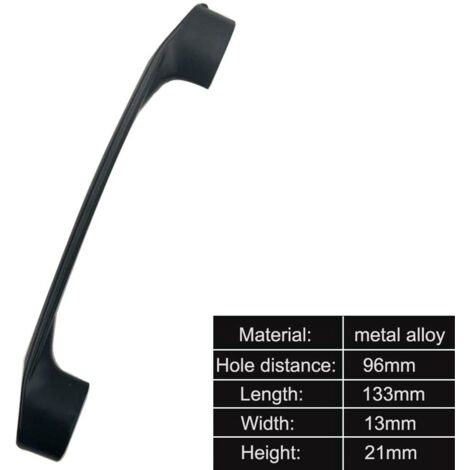 10 PZ MANIGLIA per porta dell'armadio in plastica nylon maniglie per