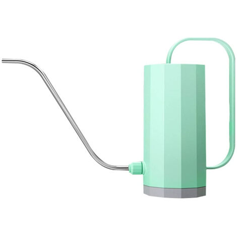Annaffiatoio per Piante da Interno con Beccuccio Lungo Acciaio Inossidabile, 1.5L Annaffiatoio da Giardino, Piccolo Annaffiatoio per Piante da Esterno Giardinaggio Fiori di Piante Grasse (Verde