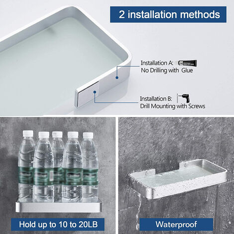 Tappetino Antiscivolo Per Doccia In HIPS - 60x48 Cm, Impermeabile, Con Piedini In Gomma, Marrone
