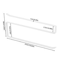 Portarotolo Carta Da Cucina Senza Fori - JINDIWUL Adesivo Per Sottopensile, Cucina O Bagno - Foto 10