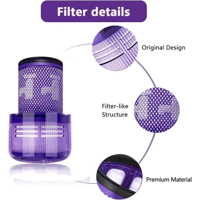 Filtre de rechange pour Dyson V12 Detect Slim / Slim - Accessoires Dyson