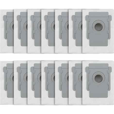 6 sacs d'aspirateur + 4 filtres HEPA compatibles avec Roomba I7 I7 + J7 J7  + I3 + I3 + I4 + I6 + I6 + I & J Series