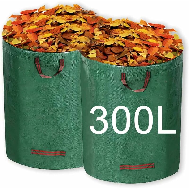 Heavy Duty Garden Waste Bags, Collapsible Camping Trash Can, Steel Wire  Outdoor Garden Garbage Bags For Yard Waste,gardening,storage,camping (m)