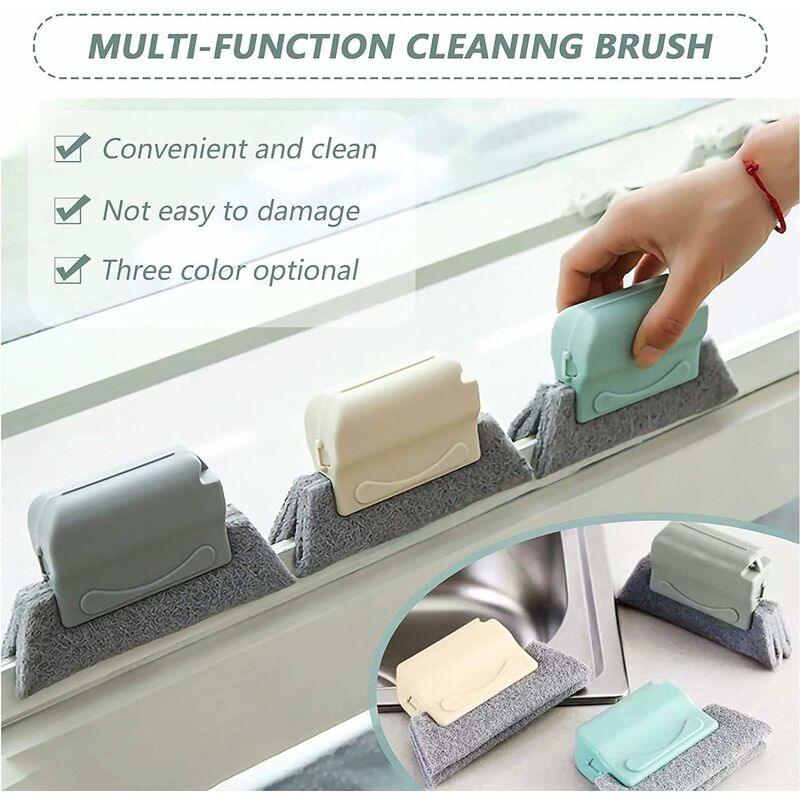 Groove Cleaning Brush Window Corners Cracks Cleaner, Household  Multifunctional Strong Cleaning Tool For Doors, Windows