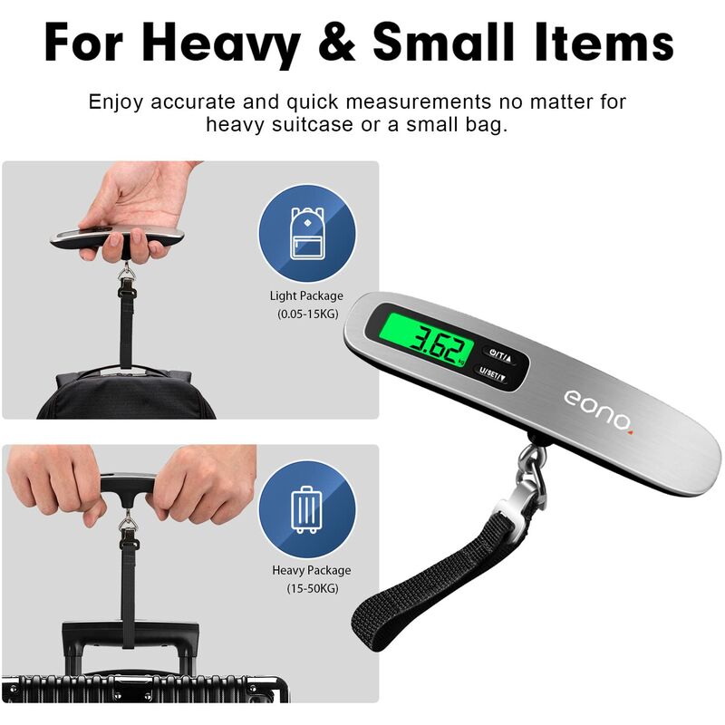 Hand-held Luggage Scale, Portable 50kg Spring Scale, Mini Kitchen Parcel  Electronic Scale