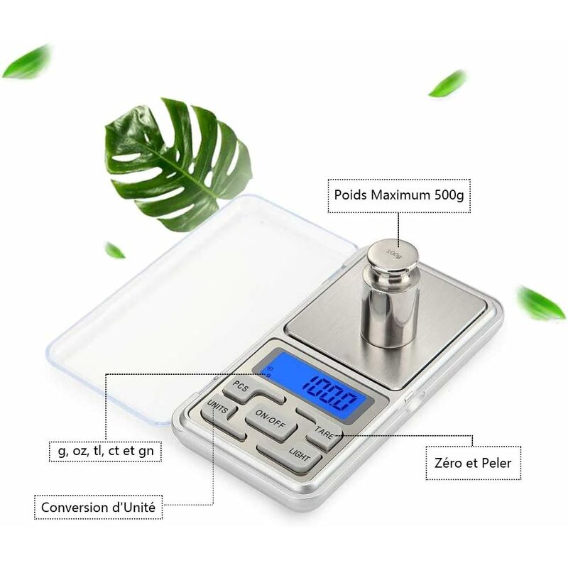 Precision Pocket Scale 200g x 0.01g, Maxus Elite Digital Gram Scale Small Herb Scale Mini Food Scale Jewelry Scale Ounces/ Grains Scale, Easy to Carry