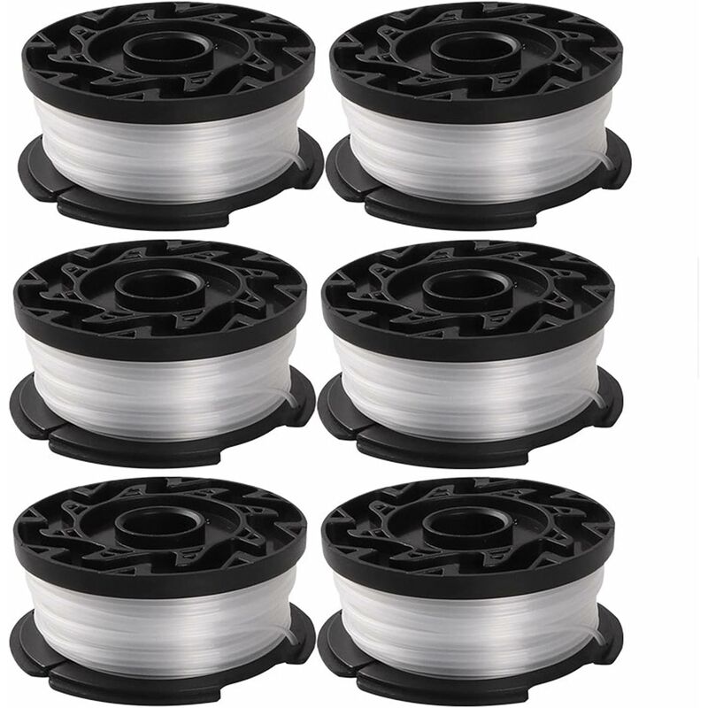 AF-100 Weed Eater Spool Compatible with Black+Decker, 30ft 0.065 Autofeed  Replacement Weed Eater String Trimmer Line for Black and Decker Weed Eater