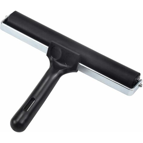 4-Inch Rubber Brayer Roller for Printmaking, Great for Gluing