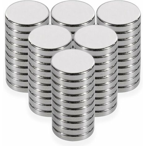 60 pcs Small Magnets Round Refrigerator Magnets Small Cylinder