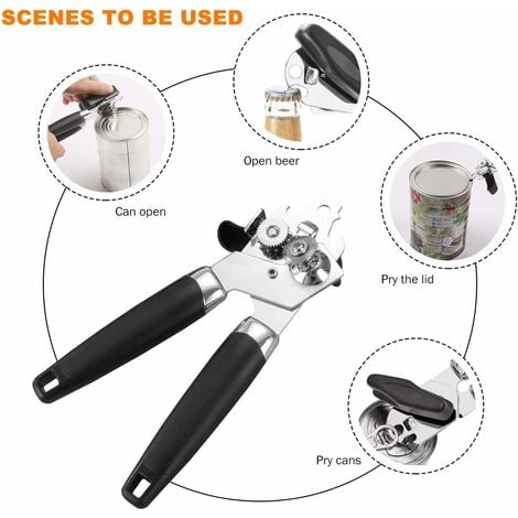 Topless Beer Can Opener -soda Can Opener - Smooth Edge Effortless R