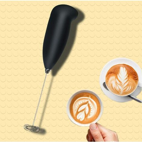 Milk Frother Handheld, Rechargeable Whisk Drink Mixer For Coffee With Art  Stencils, Coffee Mixer For Cappuccino, Hot Chocolate Match Etc