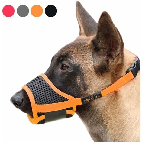 Muzzles to stop outlet dogs eating rubbish