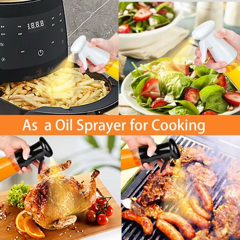 STOL Oil Sprayer for Cooking, 2 Pack Air Fryer Olive Oil Spray
