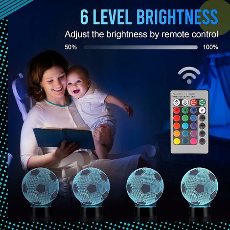 GDRHVFD Led Night Light 3D Optical Illusion Night Light Child Night Lamp  for Bedroom Bedside Table