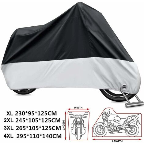 lockable motorcycle cover