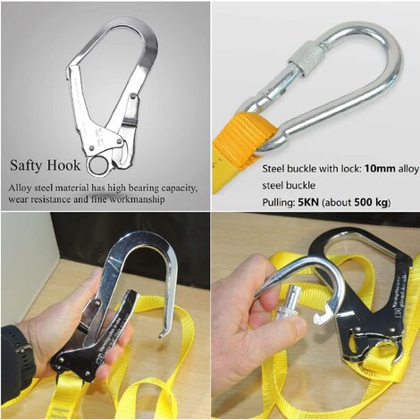 STOL Climbing Lanyard Safety Harness Fall Protection Strap with ...