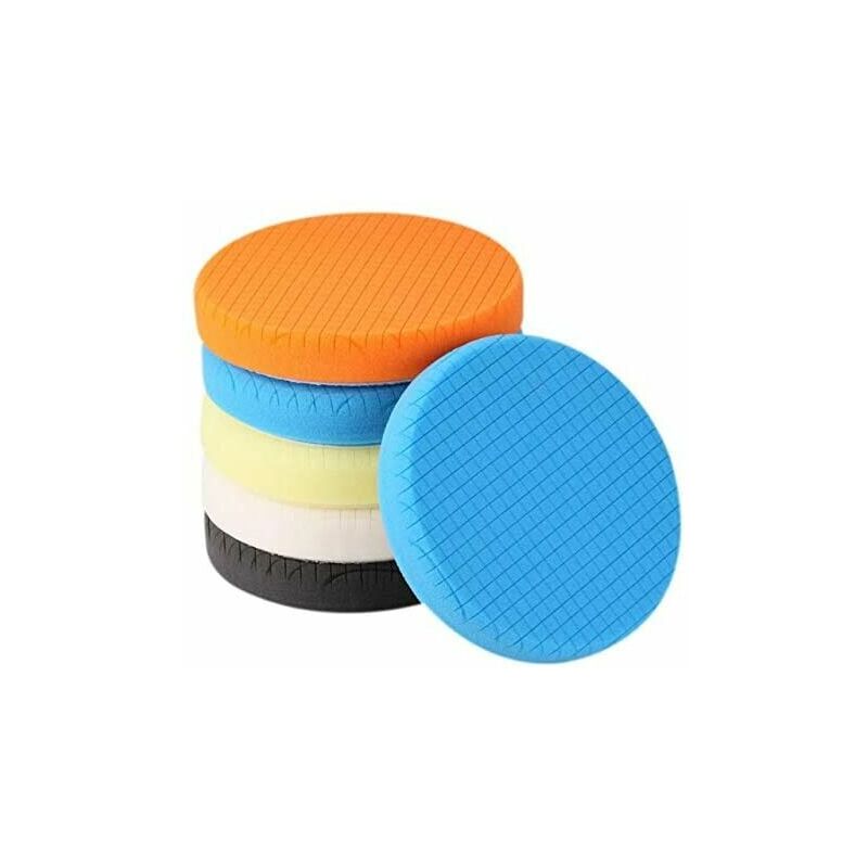 35 Pieces Car Polishing Pad Kit 80mm Buffing Pads Foam Polish Pads Polisher  Attachment for Drill