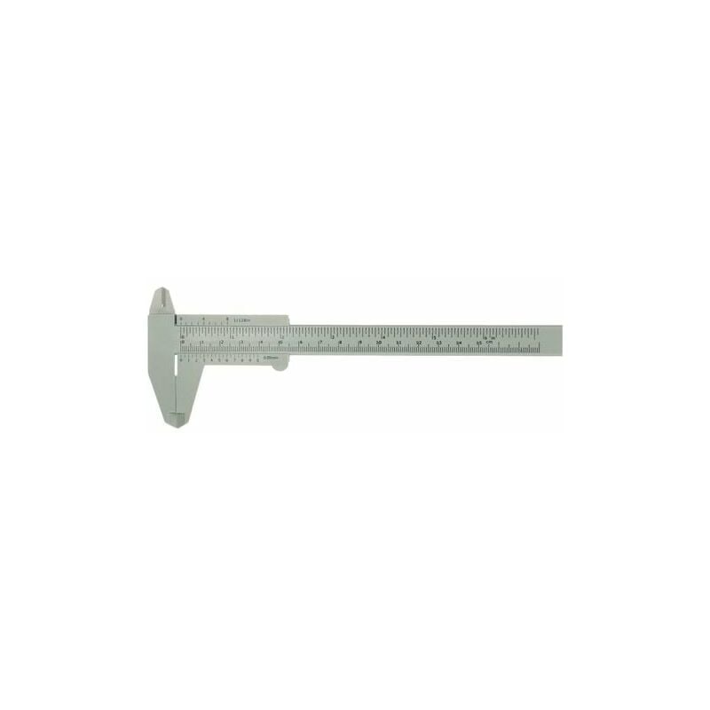 Draper 73863 Caliper Vernier Plastic Gauge 6 Inch