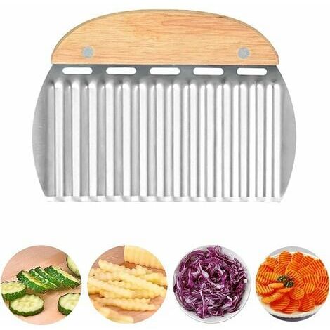 Gadgets Kitchen Decor and Supplies Wave Cutter With Protective Case  Multifunctional Ripple Cutter for Cutting Wave Cutter for Children for  Chips Fruit