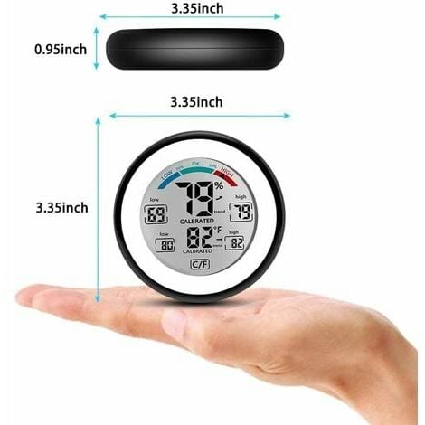 Thermometer / Hygrometer mit Fühler 20-95% RH