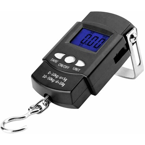 1PC Electronic Scale For Hand Luggage 50kg/10g, Portable Scale, Digital  Hook Scale, Kitchen Electronic Scale ,Portable Luggage Scale Digital  Precise Mini Hanging Scale Electronic Weight Scale For Travel Household  Outdoor Weighing(not Including