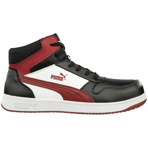 Chaussures FRONTCOURT MID S3L PUMA - Noir / Rouge - 43