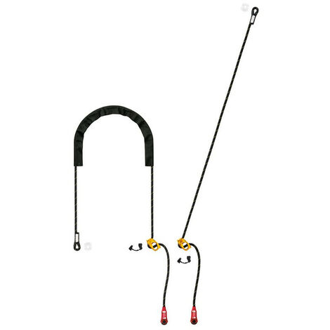 Longe de positionnement réglable Progress Adjust-I PETZL L044BA - Noir - 2 m