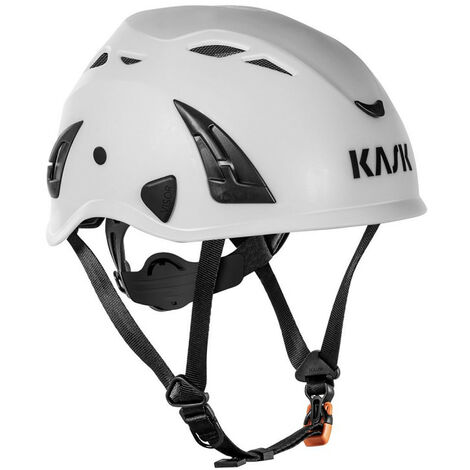 Casque de sécurité haut blanc KASK SUPERPLASMA AQ – Norme EN 397 – Coque en polypropylène haute densité – Système de réglage Quick Fit (1/10)