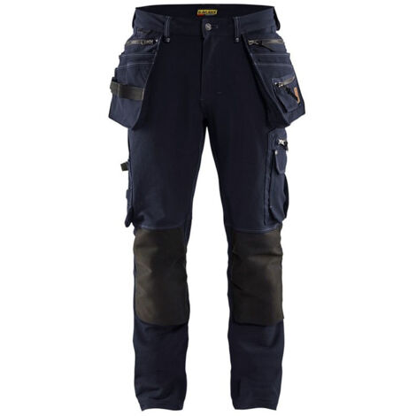 Pantalon artisan stretch 4D X1900 BLAKLADER 1998 - Bleu très foncé - 46 - Jambes standards (1/7)