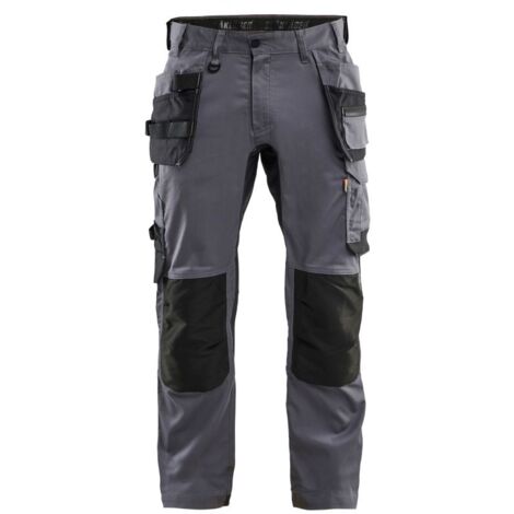 Pantalon de travail stretch 2D BLAKLADER 1750 - Gris moyen - Jambes standards - 42