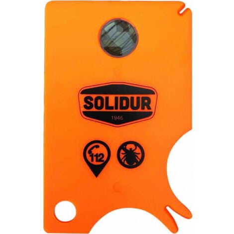 Carte anti-tiques SOLIDUR CAT - Taille unique