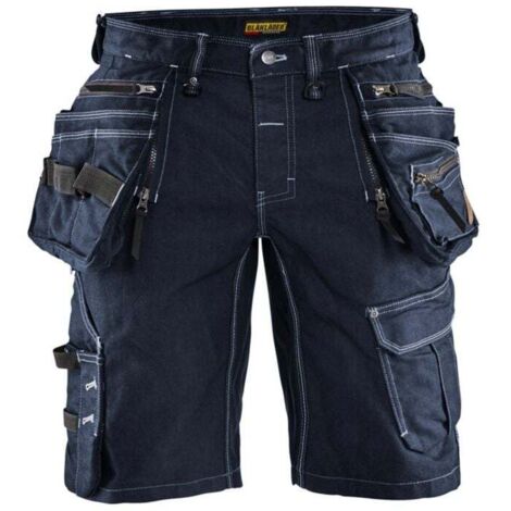 Short de travail stretch artisan X1900 BLAKLADER 1992 - Bleu foncé - 52