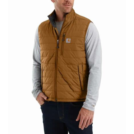 Gilet sans manche CARHARTT Gilliam Vest Marron T.XXL - 102286-BRN-XXL