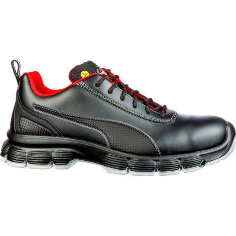 PUMA Pioneer Low ESD SRC 640521-45 antistatique (ESD) Chaussures de sécurité S3 Pointure (EU): 45 noir 1 pc(s) S117411 (1/5)