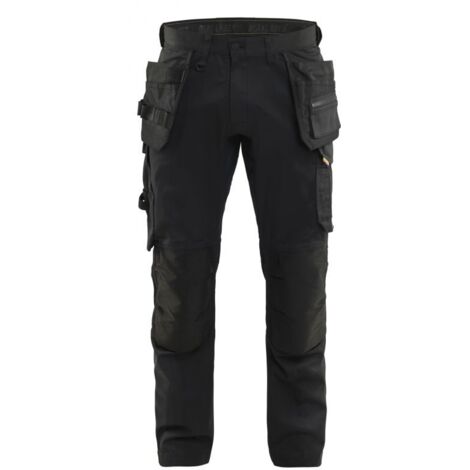 Pantalon de travail stretch 2D 1750 - Noir XS - FR(38) - SE(C44) - Standards