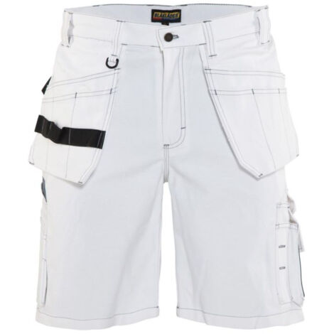 Short de peintre poches libres Blaklader 1536 - Blanc - 42 (1/5)