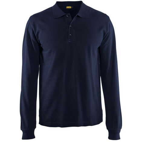 Polo de travail manches longues 3388 - Marine XL