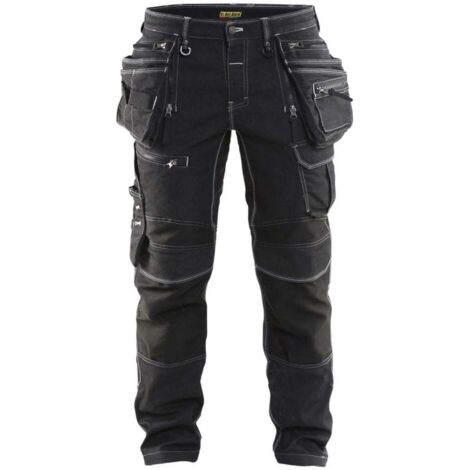 BLAKLADER Pantalon artisan X1900 stretch - 1990 - Noir - 38 - Jambes standards