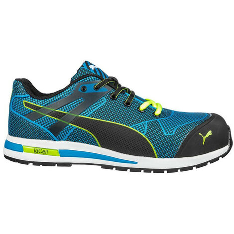 Puma – Baskets de sécurité S1P basse 40 – Tige en SAFETY KNIT® flexible – Coque en fibre de verre – Semelle antidérapante SRC – Résistance à la chaleur 300°C