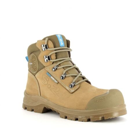S 24 Bossi Industrie – Chaussures de travail S3 SRC XPER TP – Cuir nubuck – Taille 40 – Coque composite – Semelle anti-perforation inox – Adhérence SRC
