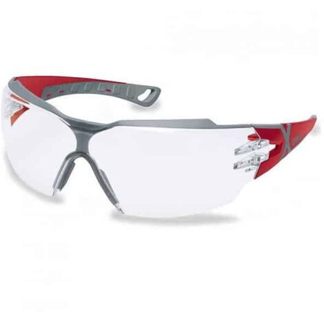 Lunettes de protection transparentes Pheos CX2 UVEX 9198 - Rouge - Taille unique